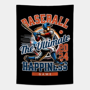 Baseball The Ultimate Happiness Game Tapestry