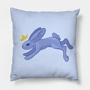 Lilac Bunny King Pillow