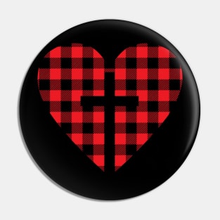 Jesus Heart Costume Gift Pin