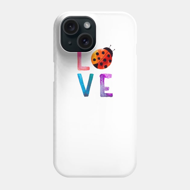 Lovebug Phone Case by LizzieBug