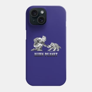 Alien Planet - Feeding Time Phone Case