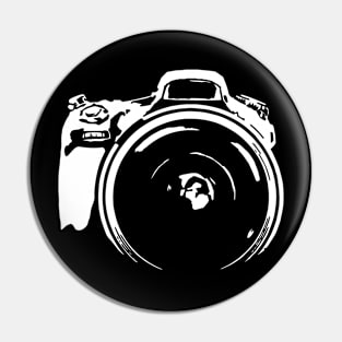 Camera DSLR Ultra Wide-Angle Lens Photographer Pin