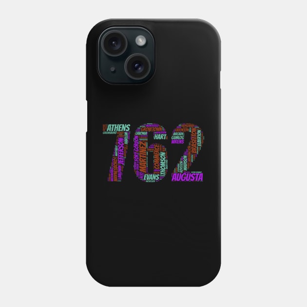 Augusta, Athens, and the 762 Phone Case by GeePublic