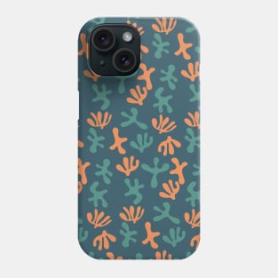 Abstract Retro Botanical Pattern 2 Phone Case