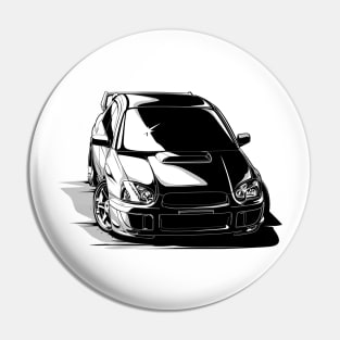 Subie Impreza WRX STI Pin