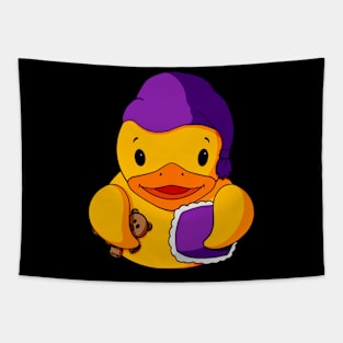 Bedtime Rubber Duck Tapestry