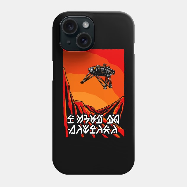 Mars Rover I Want To Believe Phone Case by dumbshirts