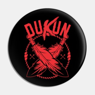 Dukun as Shaman Pin