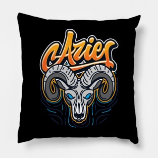 Zodiac ARIES Fingerprint Series Pillow