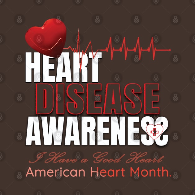 Heart disease awareness month by TeeText