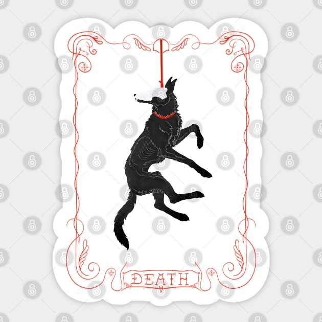 Tarot card Stickers - Free halloween Stickers