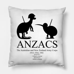ANZAC Australian and New Zealand Army Corps 2B - Gallipoli Campaign Pillow