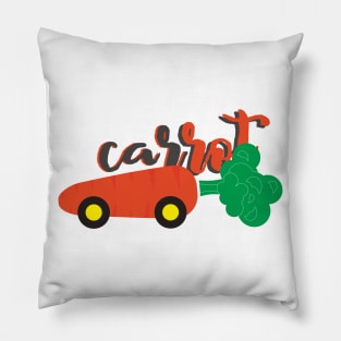 Carrot Funny Pillow