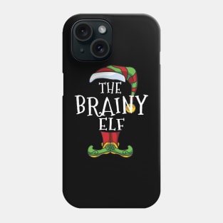 Brainy Elf Family Matching Christmas Holiday Group Gift Pajama Clever Phone Case