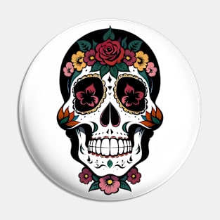 Day of the Dead Skull 05 Pin