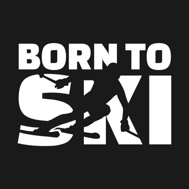 Born to ski by Designzz