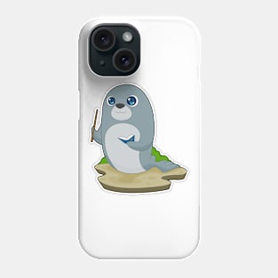 Seal Teacher Book Phone Case