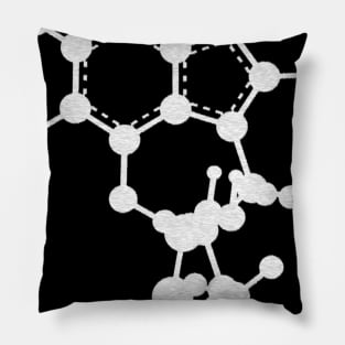 Psilocybin Molecule Pillow