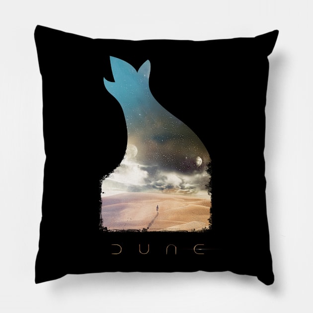 Dune, Illusion Pillow by Dream Artworks