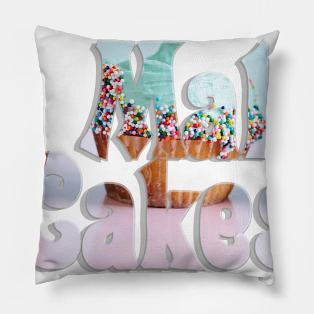 I Make Cakes Pillow by afternoontees