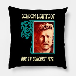 Gordon lightfoot Pillow