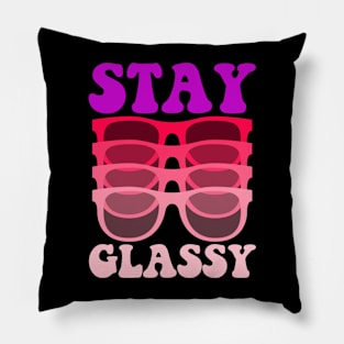 Stay Glassy | Eye Doctor | Optometrist Student Pillow