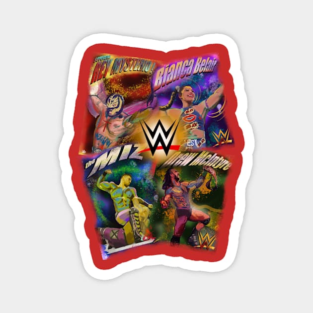 WWE bddies Magnet by Popoffthepage