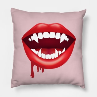 Vampire teeth Pillow