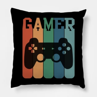 Video Gamer Funny Video Game Controller Gaming Pillow