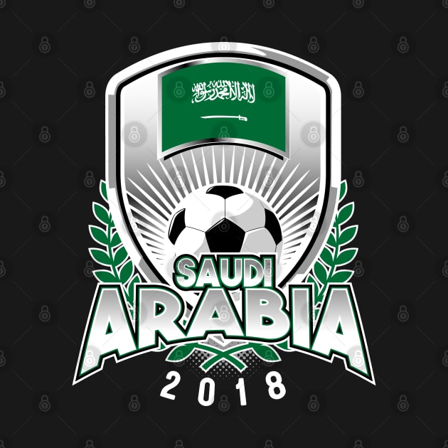 Saudi Arabia Soccer 2018 by Styleuniversal