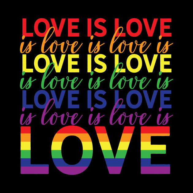 Love Is Love Is Love Is Love by tracimreed