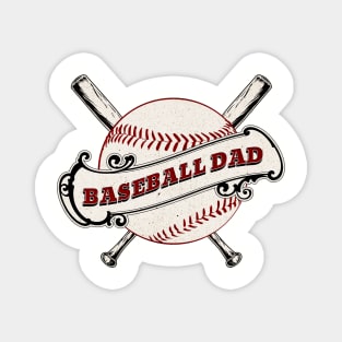 Baseball Dad Magnet
