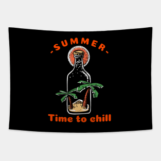 Summer! Time To Chill Tapestry