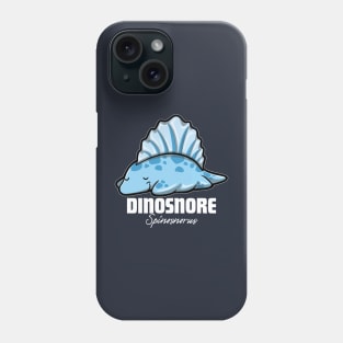 Dinosnore - Sleeping Spinosnorus Phone Case