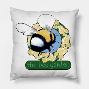 Bee Garden Logo Pillow