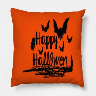 Happy Halloween holiday Pillow