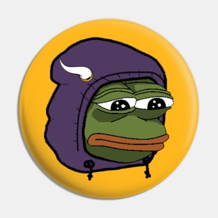 Minnesota Vikings Ultra Rare Pepe Pin