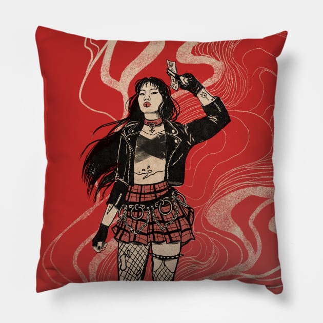 Sailor mars Pillow by aLouro