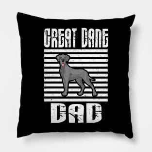 Great Dane Dad Proud Dogs Pillow