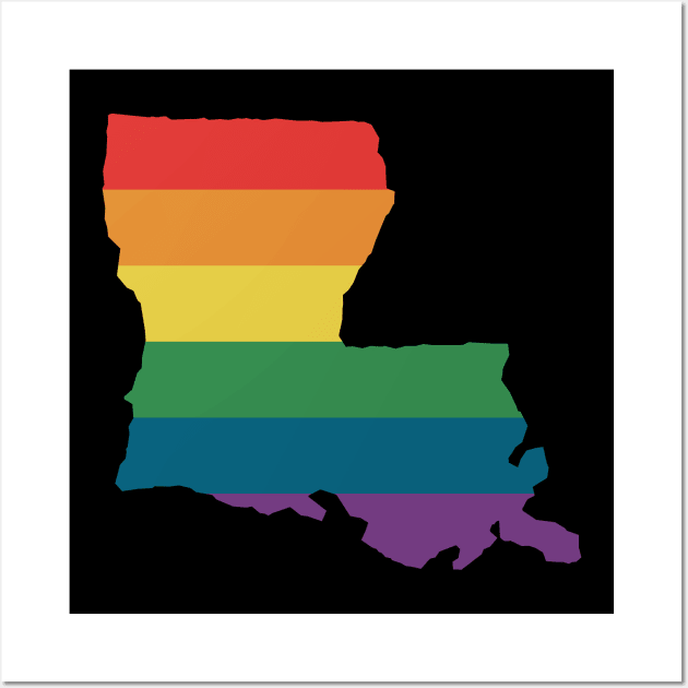 Retro State of Louisiana Flag for Home Decor