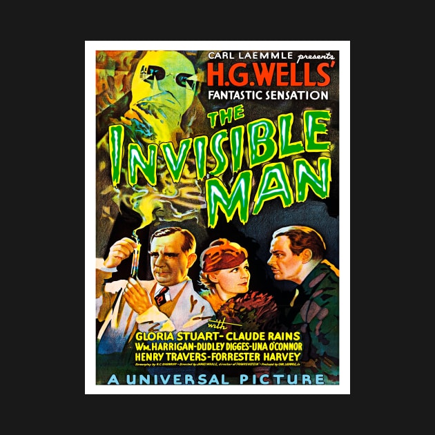 The Invisible Man 1933 by RockettGraph1cs