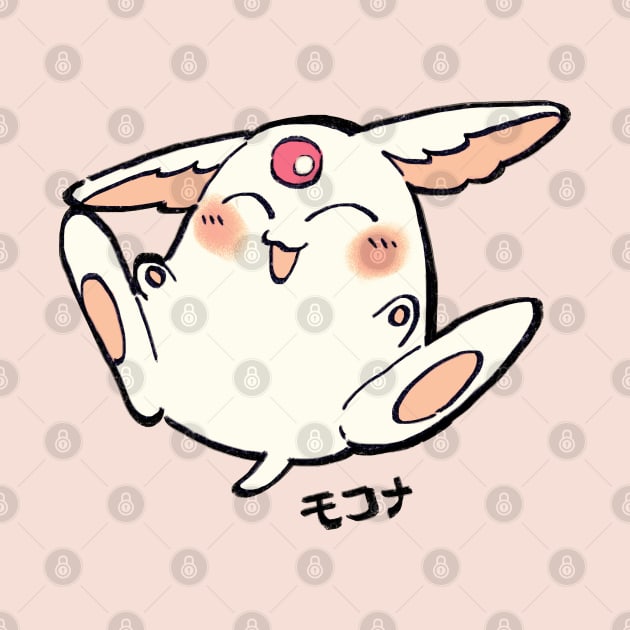 I draw white mokona modoki with japanese name / xxx holic by mudwizard