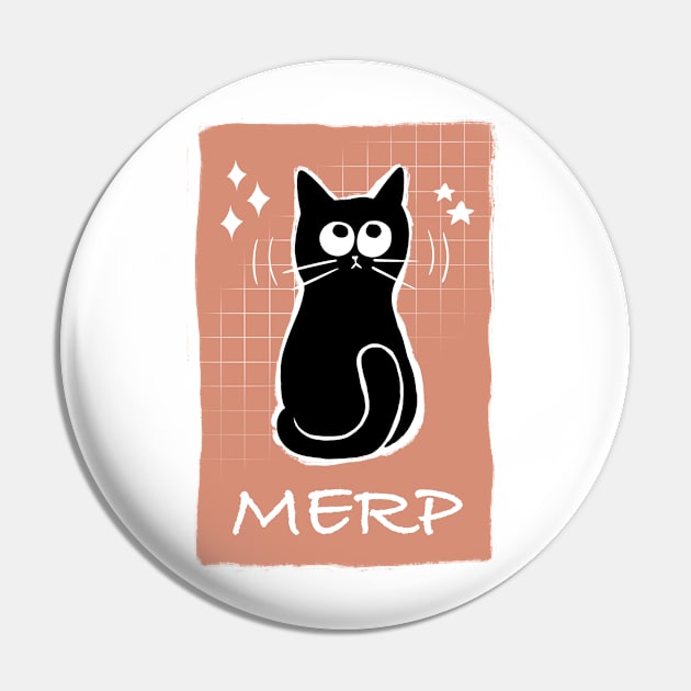 MERP Confused Cat Pin by ameemax