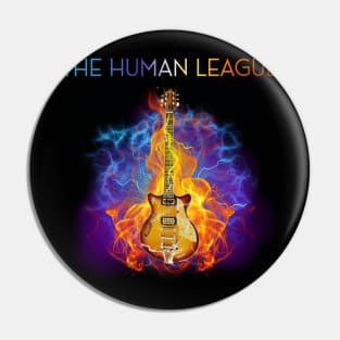 THE HUMAN LEAGUE BAND XMAS Pin