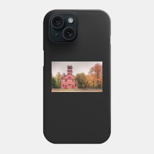 Old Red Church Autumn Phone Case