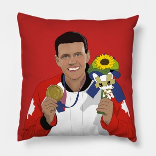 Christine Sinclair Canada Womens Soccer Gold Medal Winner Pillow