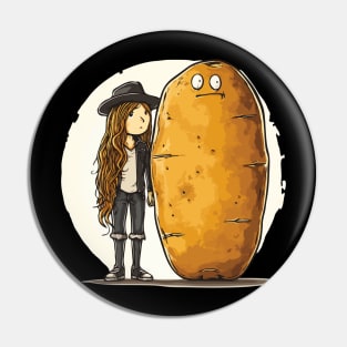 Sweet Potato Lover - Love Valentine's Day Lover Couple Cute Funny Pin