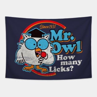 Mr Owl How Many Licks? Tapestry