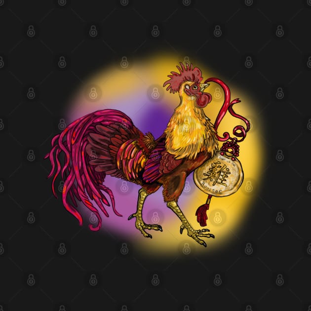 Chinese Zodiac Animal Year of the Rooster by Shadowind