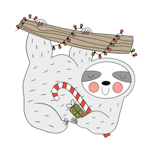 Christmas Sloth T-Shirt